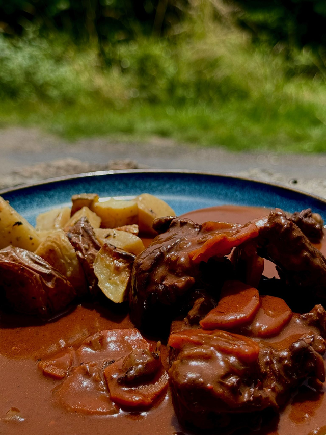🍷 Bourguignon de Bœuf au Vin de Cahors AOC