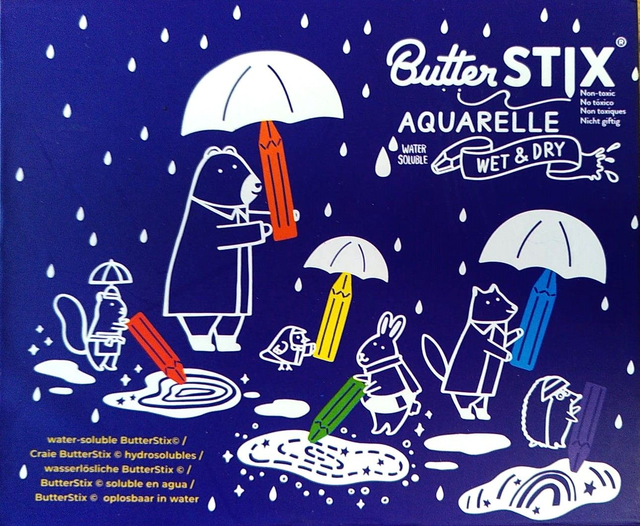 Jaq Jaq Bird - Butter TIX Aquarelle