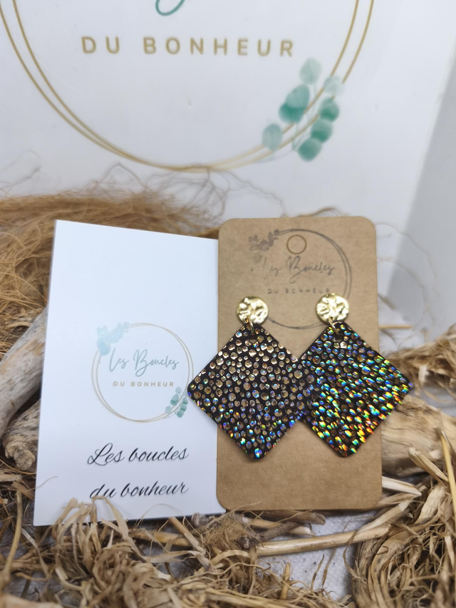 Boucles d'oreilles Mini chouquette chou028