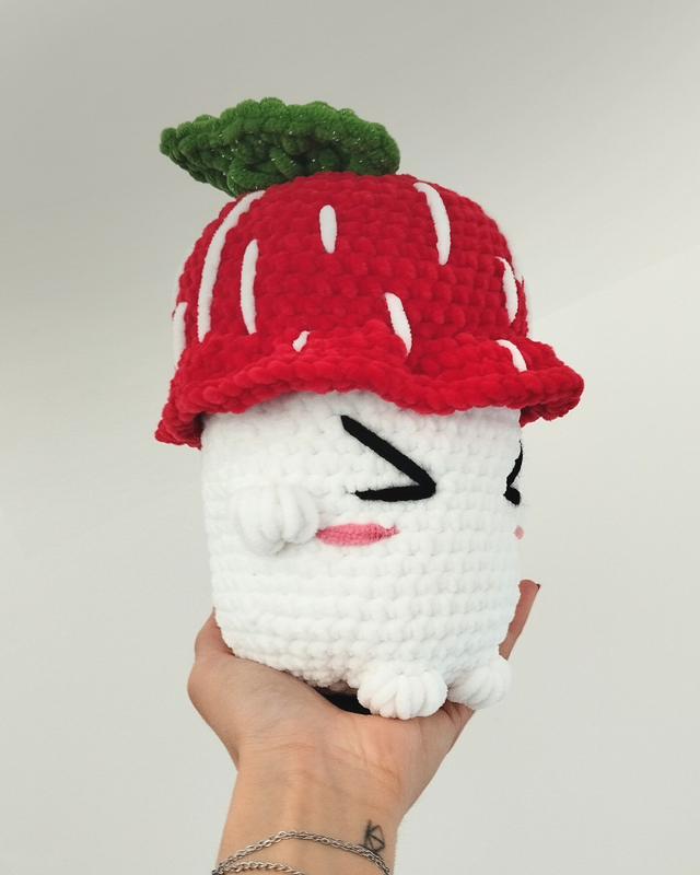 Maximus, le majestueux | Créature d'atelier champignon en crochet pour t'émerveiller