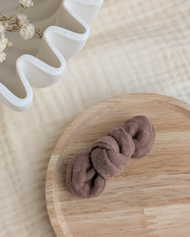 Lot de barrettes noeud Romie