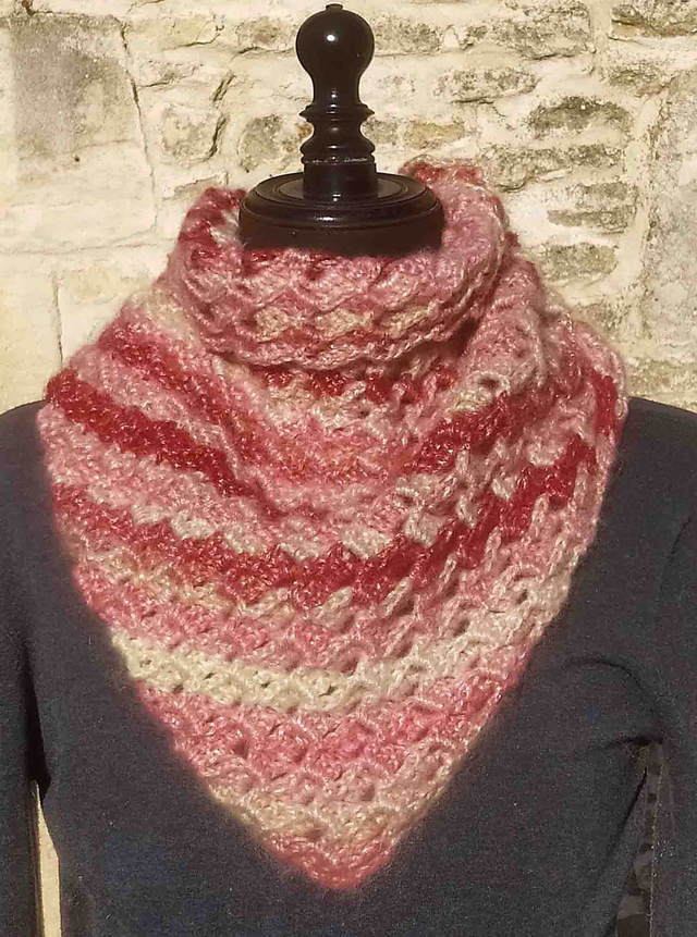 Chèche "Framboise"-301