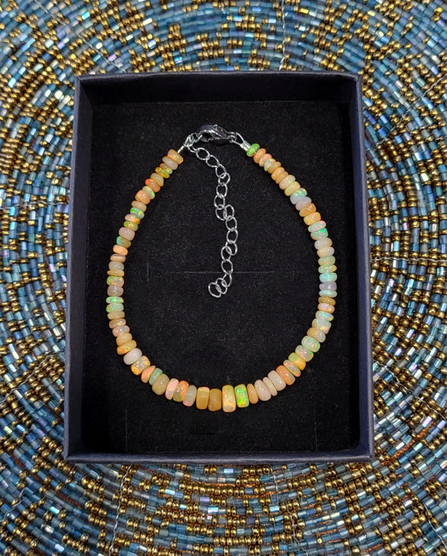 Bracelet Opale Éthiopienne 