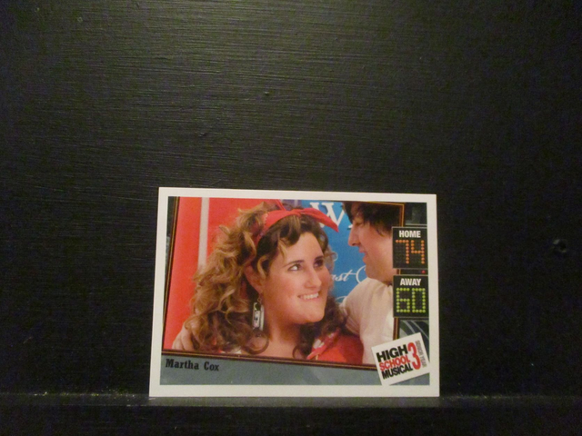 Martha Cox - Character Card High School Musical 3 Senior Year Original Trading Card