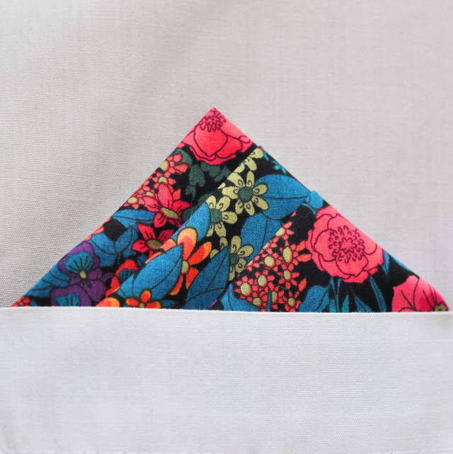 Pochette costume - Ciara - Petrol