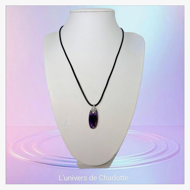 Pendentif "Améthyste" PN-092