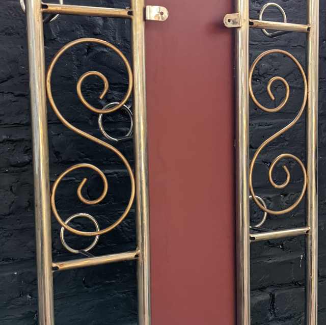 Porte manteau vestiaire en laiton