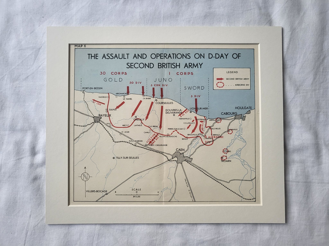 Assault and Operations on D-Day of Second British Army