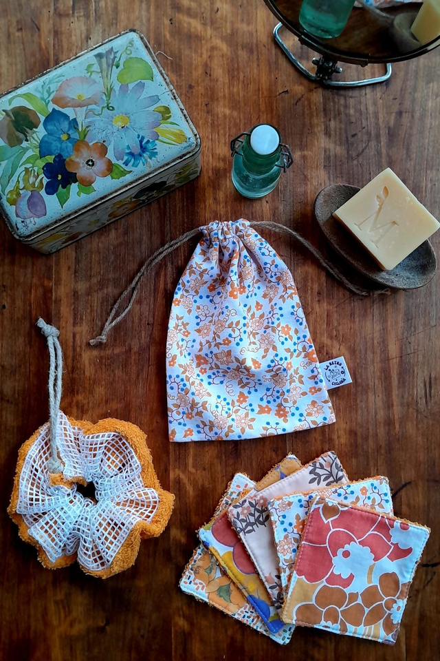 Kit Zéro déchet "soin du corps" Orange