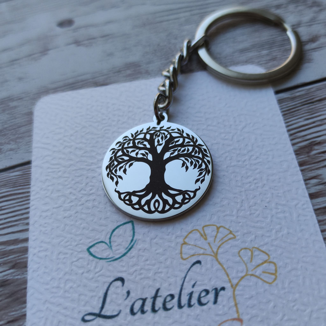 Porte-clés &quot;Arbre de vie&quot;