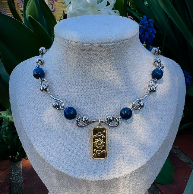 Collier ALCHIMISTE lapis lazuli