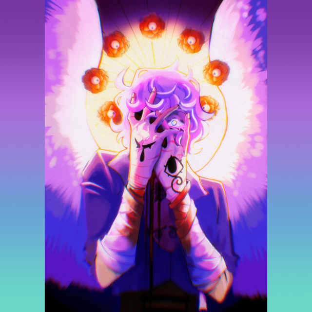 OC Series - Jophias "DONTLOOKATME" Print