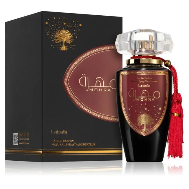 Lattafa Mohra For Unisex Eau De Parfum Spray, 3.4 Ounce / 100 Ml