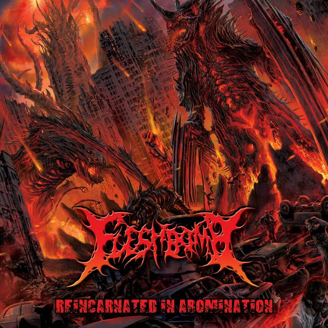 FLESHBOMB : Reincarnated In Abomination (2014) + OBI
