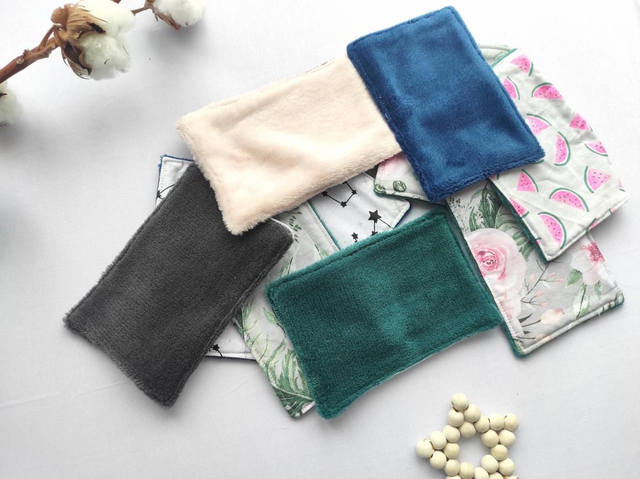 coton Minky rectangulaire (fin de série)