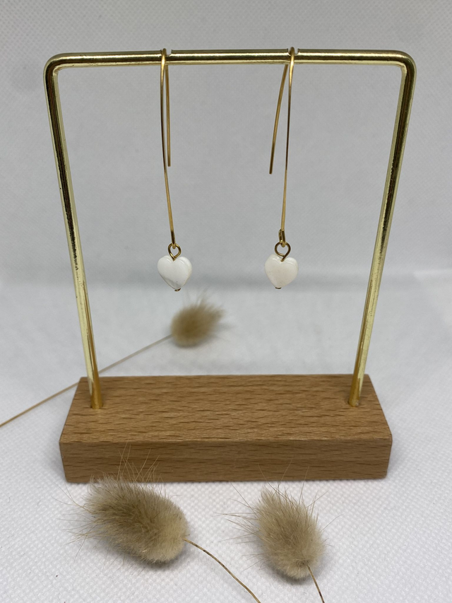 Boucles d'oreilles "Clara" dorées