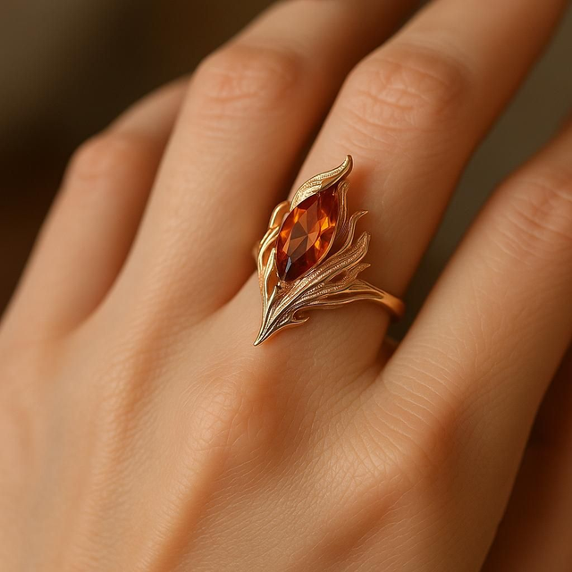 Bague phénix Renaissance éternelle