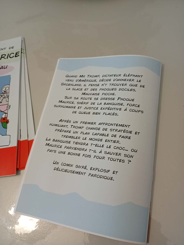 Phoque Maurice contre Tromp ! (Minicomix)