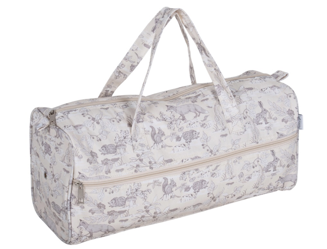 Knitting Bag: Woodland Toile 
