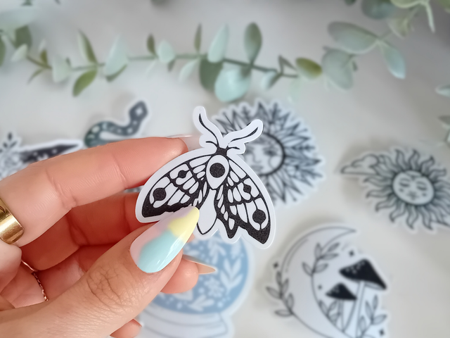 Sticker Holographique Waterproof - Papillon