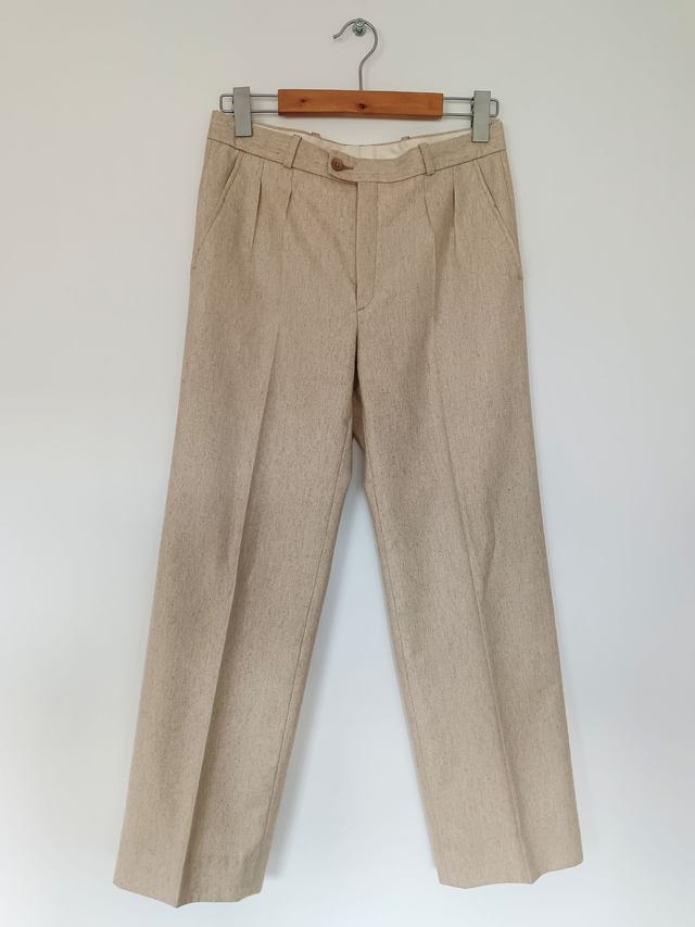 Pantalon en laine 70&#039;s