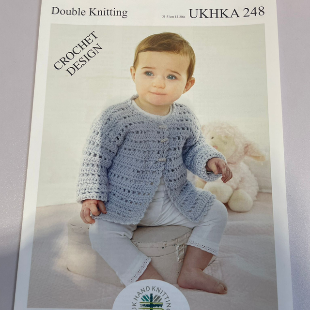 Double Knitting UKHKA Pattern 248 Crochet