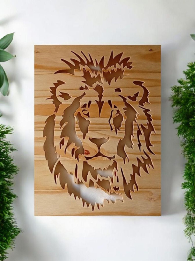 Lion, Pin &amp; MDF
