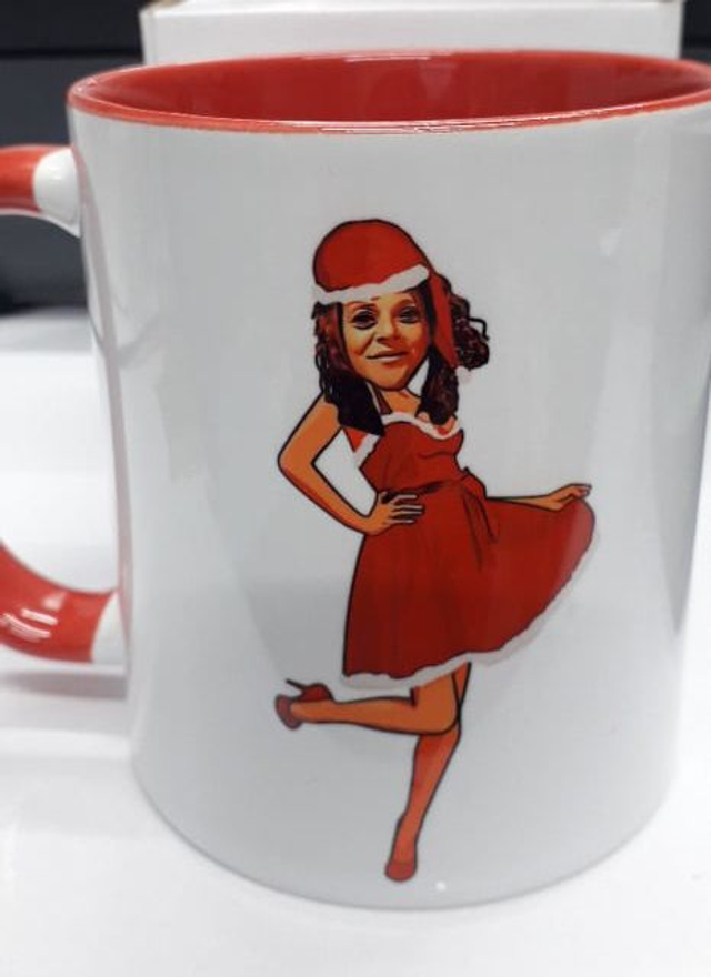 Personalised Christmas Funny Mug for Your Partner