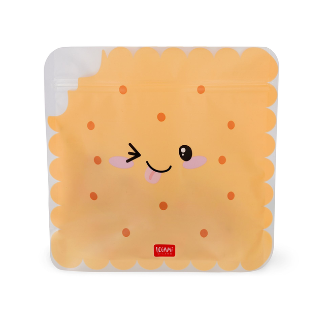 Set di 3 Buste per Alimenti Cookie - Snack Bags