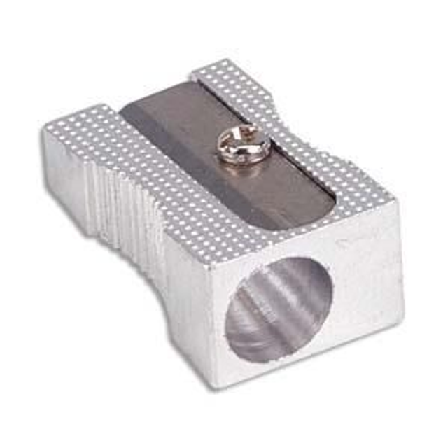 Taille-crayon en métal 1 Taille-crayon métal 1 orifice