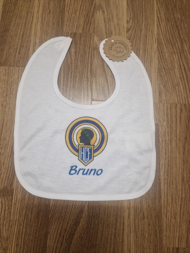 Babero escudo futbol