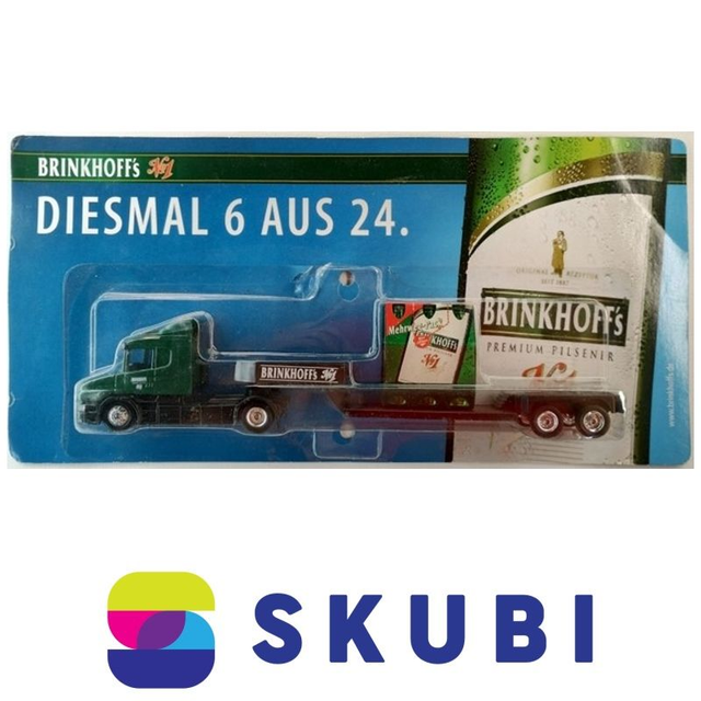 Reklamní kamion Scania - Brinkhoff´s No1 Premium Pilsner - model 1:87 H0