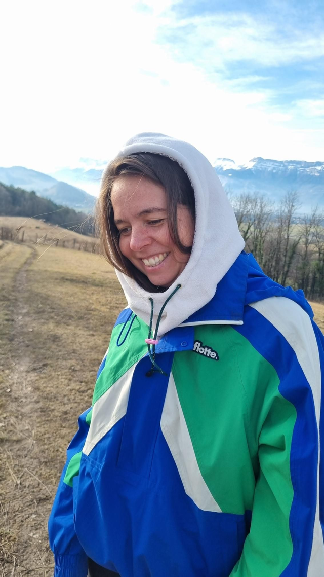 Cagoule doublée beige