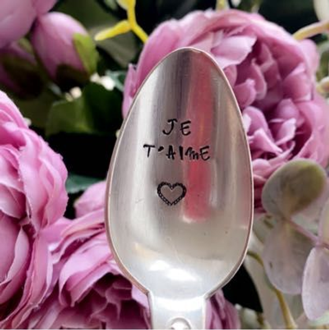 Je T’aime coeur dentelle 