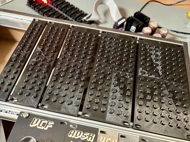 Eurorack Clamping Block Blinds 4HP-12HP Modular Synthesizer