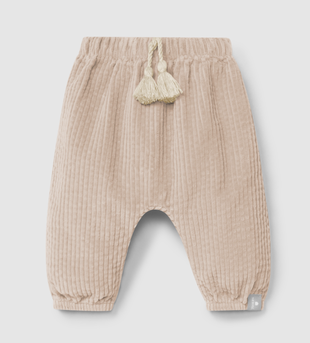 Snug - pantalone velluto cipria 