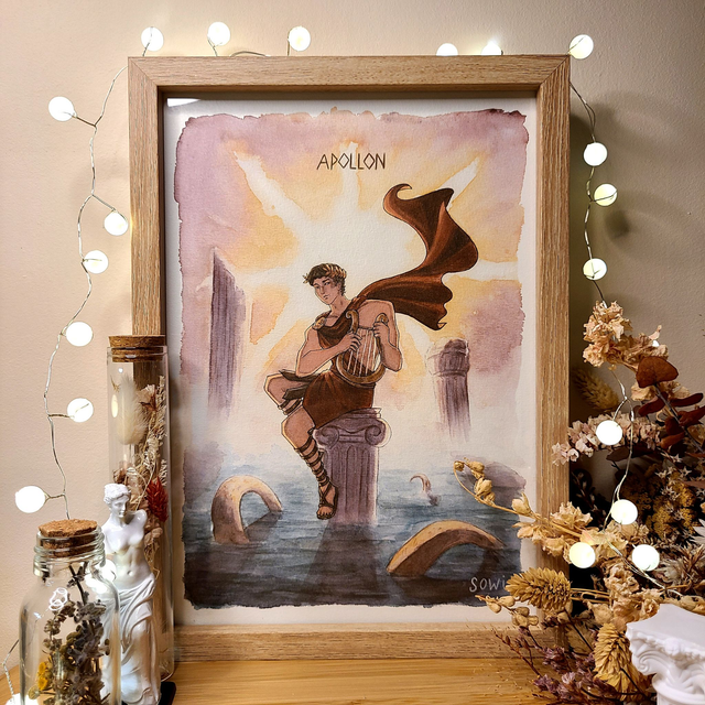 Apollon Dieu de la lumière