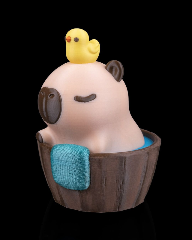 3D Druck: Capybathing - badendes Capybara