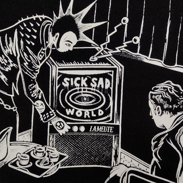 Hoodie Classic "Sick Sad World"