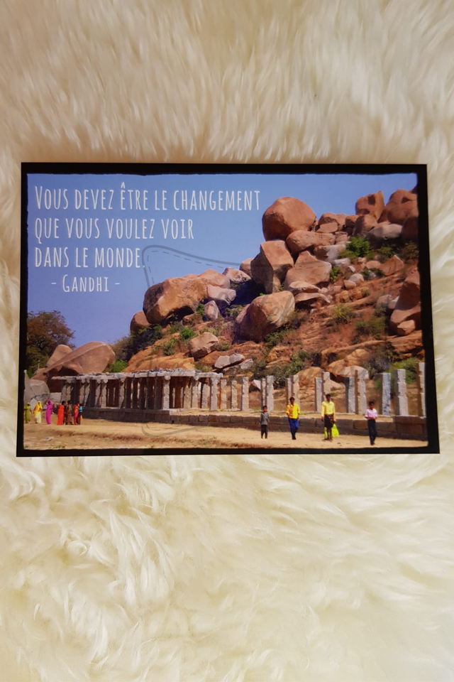 91 - Carte postale - Gandhi - Inde