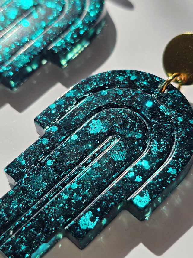 MIAMI paillettes émeraudes