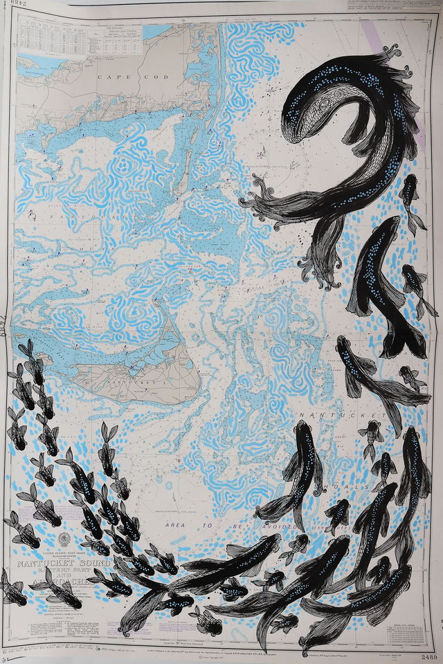 Migration / Collection Minä &amp; Meri / A5, A4, A3, A2 print