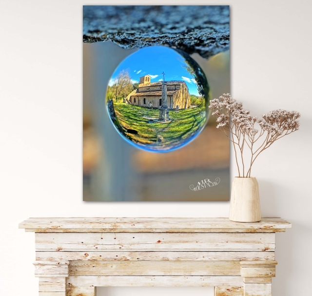 Église de Vaugines. Jean de Florette