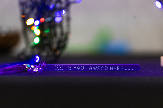 You Pawsed Here bookmark