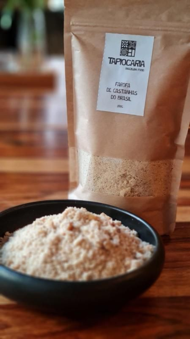 Farofa de Castanhas do Brasil