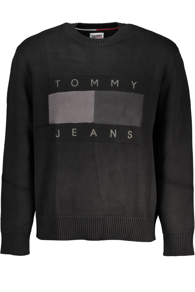 5842TOMMY HILFIGER MAGLIA UOMO NERO