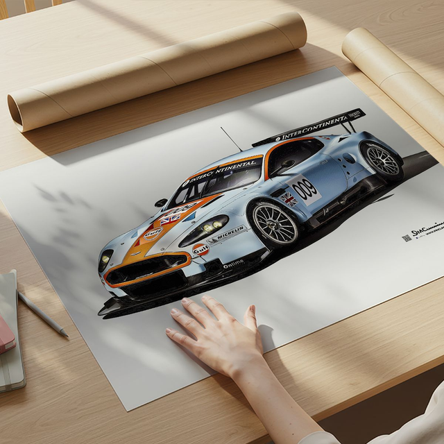 C260109 Aston Martin AMR DBR9 WEC GULF #009