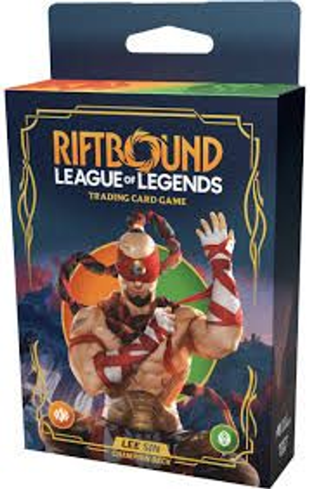 Riftbound: Lee Sin Origins Champion Deck