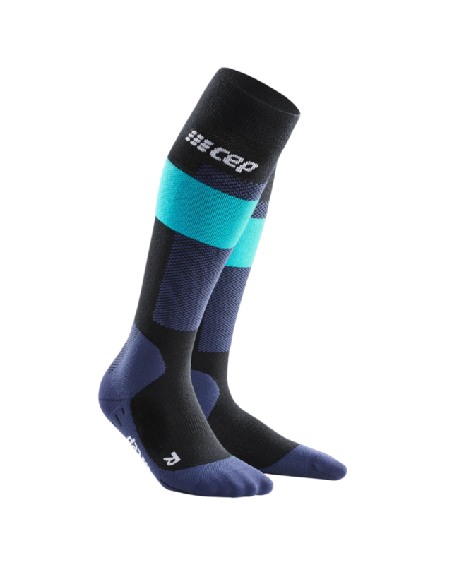 CEP MERINO COMPRESSION SOCKS SKIING – TALL MEN