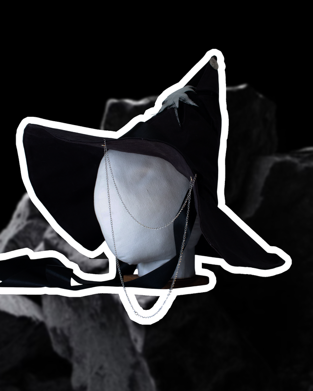 Chapeau de Sorcière - Collection Obsidienne